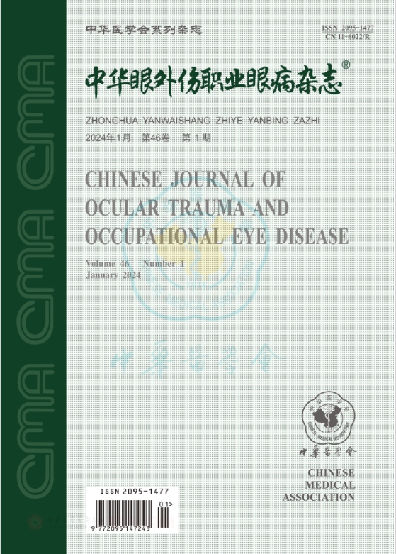 中华眼外伤职业眼病杂志（原：眼外伤职业眼病杂志）