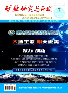 矿业研究与开发（原：长沙矿山研究院季刊）