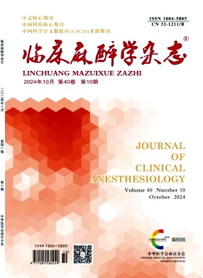 临床麻醉学杂志