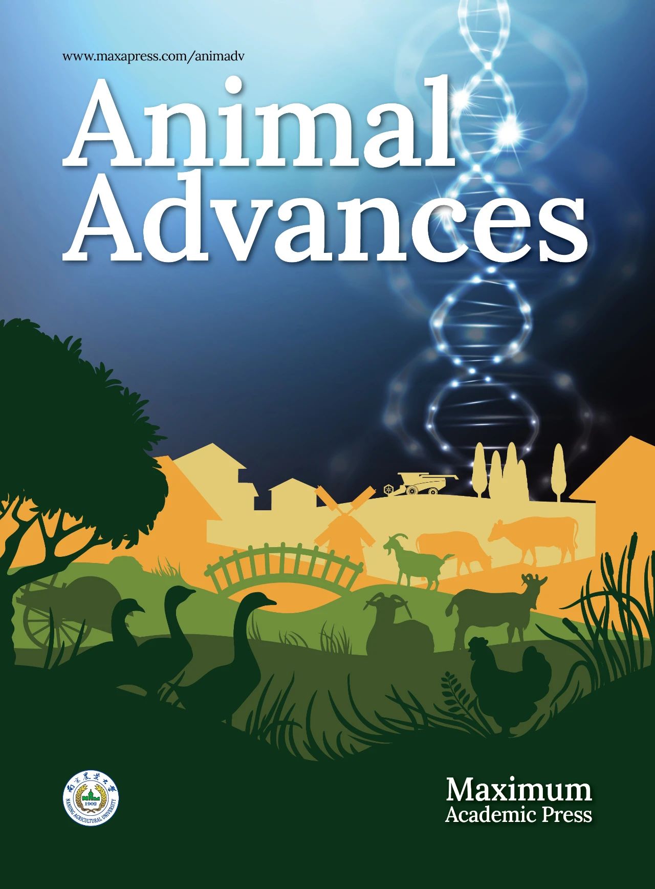 Animal Advances（国际刊号）（OA期刊）（2024-2026年免文章处理费）