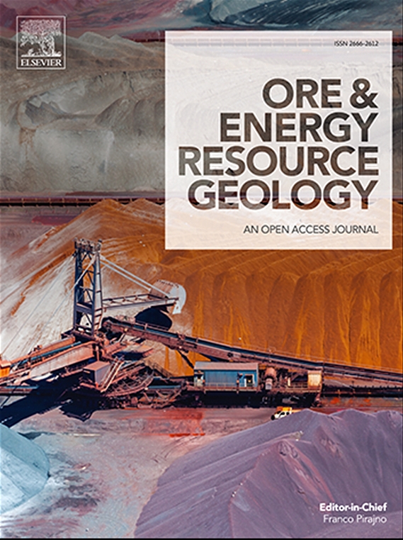 矿产与能源资源地质（英文）（Ore and Energy Resource Geology）（国际刊号）