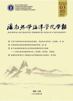 海南热带海洋学院学报（原：琼州学院学报）（不收版面费审稿费）