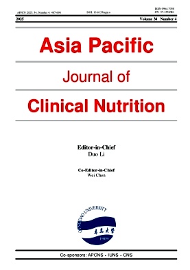 亚太临床营养学杂志（英文）（Asia Pacific Journal of Clinical Nutrition）